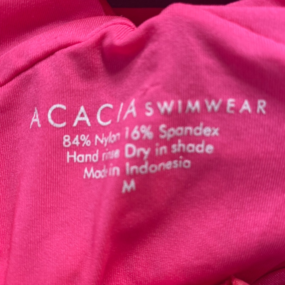 Acacia Swimwear Kokomo in Pink Mesh